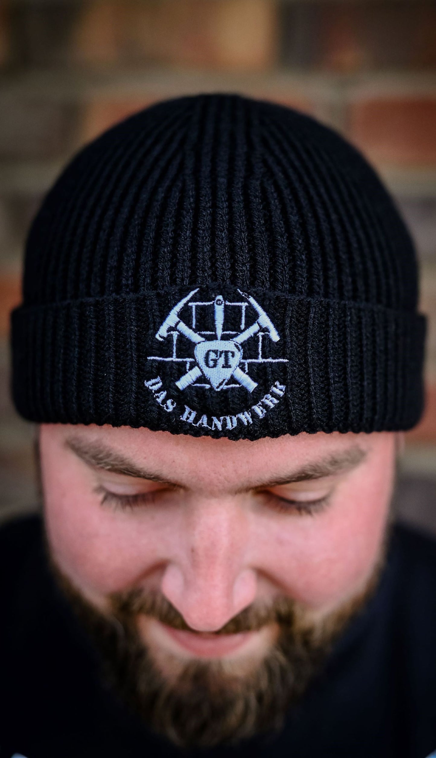GT DAS HANDWERK - FISCHERMÜTZE SCHWARZ
