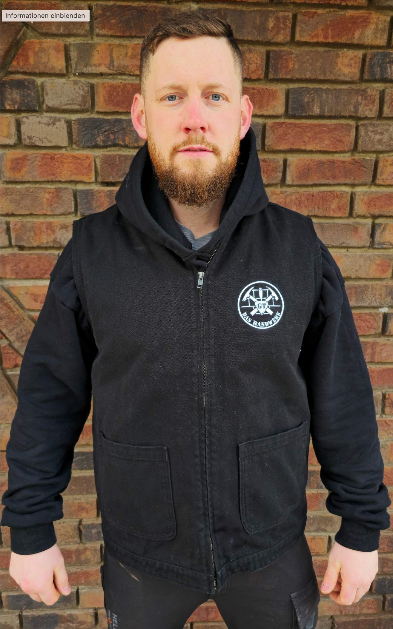 GT DAS HANDWERK - ARBEITSWESTE CANVAS